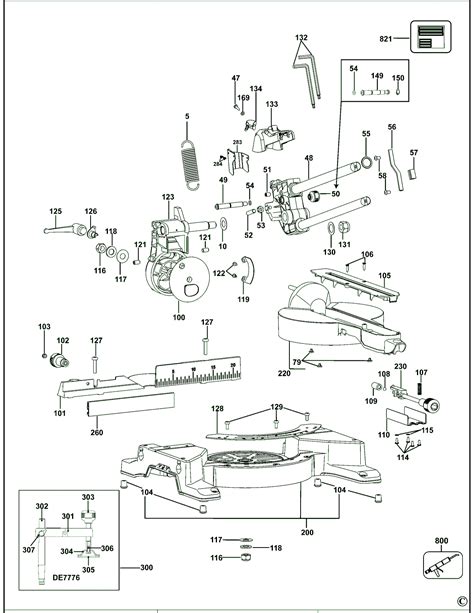 Schemat Piła wielofunkcyjna DEWALT DWS777 Type1 DWS777 QS części