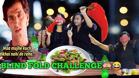 Blind Fold Challenge😎😂🥵চোখ বেঁধে খাওয়ার চ্যালেঞ্জ Parnk Video