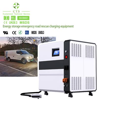 Cts Lithium Ion Ev Charging Station Battery Inverter Integrated Mobile