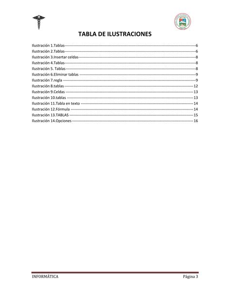 Manejo De Tablas Pdf