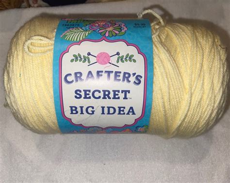 Crafter S Secret Big Idea Yarn Etsy