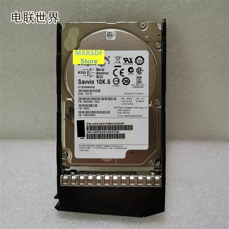 9WE066 003 V03YZ010 ST300MM006 300G 10K SAS Hard Drive 2 5