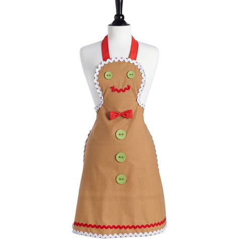 Gingerbread Man Apron Aprons For Men Sewing Ts Needlework Ts