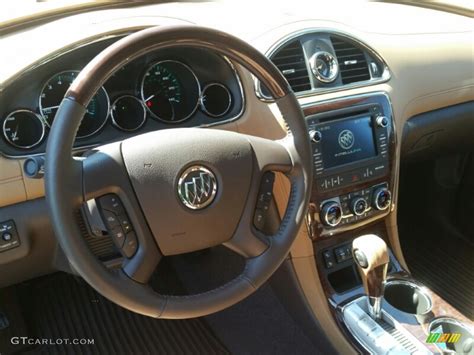 2016 Buick Enclave Leather Awd Choccachinococoa Dashboard Photo