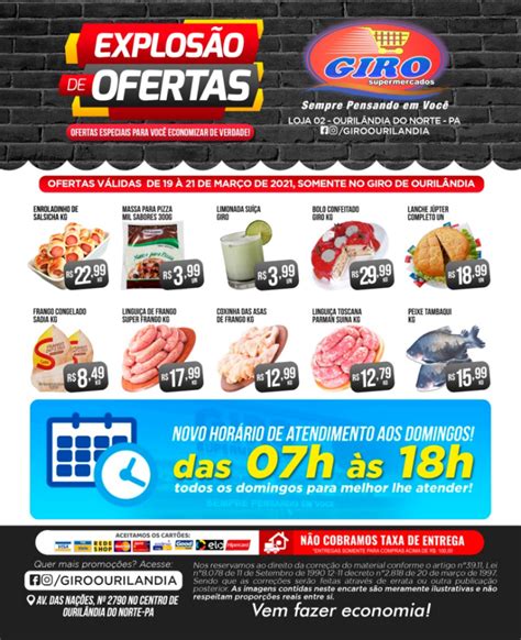 Explosão De Ofertas No Giro Supermercado Em Ourilândia Confira