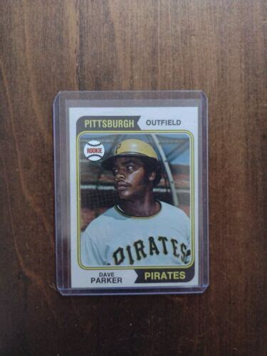 Topps Dave Parker Rookie Pittsburgh Pirates Sharp Read Vgx Ebay