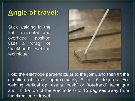 Improving Your Smaw Welding Technique Ppt