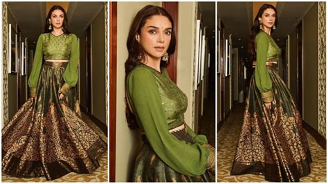 Aditi Rao Hydari Stuns In An Elegant Green Ensemble Worth