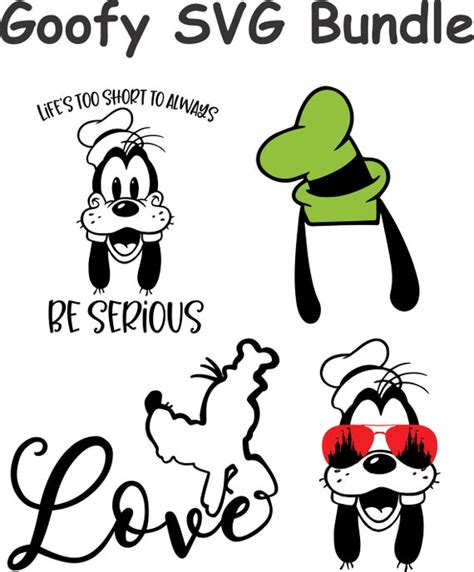 Disneys Goofy Svg Goofy Silueta Svg Goofy Bundle Svg Archivo Etsy The Best Porn Website