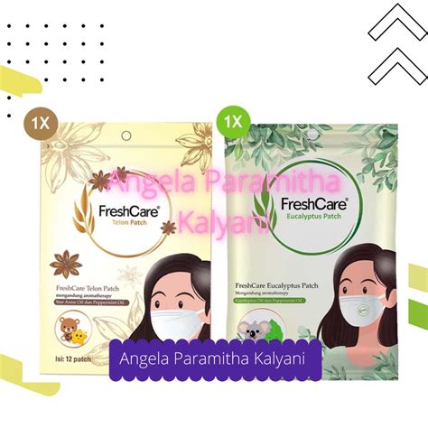 Jual Freshcare Eucalyptus Patch Telon Patch Sachet Isi Pcs