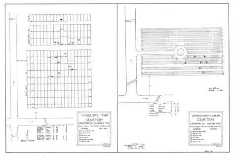 Wpa Cemetery Plat Maps Multiple Townships Smaller Cemeteries Flickr