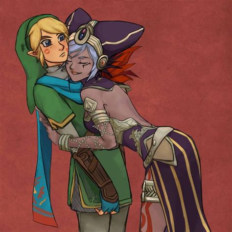 Link And Cia Hyrule Warriors Zelda Musou Artwork By Kitsune23star Hyrule Warriors Legend