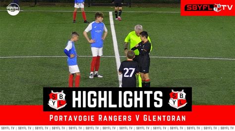 Portavogie Rangers V Glentoran Under 13 Premier Divisional League