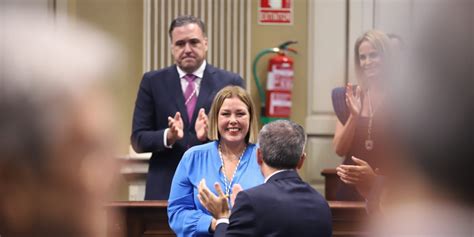 Astrid P Rez Nueva Presidenta Del Parlamento De Canarias