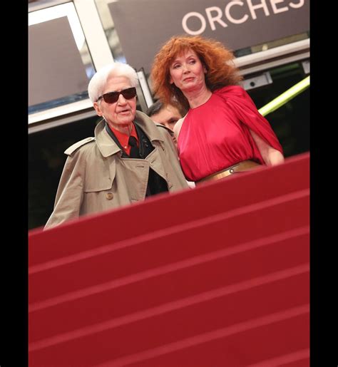 Photo Alain Resnais et sa muse Sabine Azema en mai 2012 à Cannes