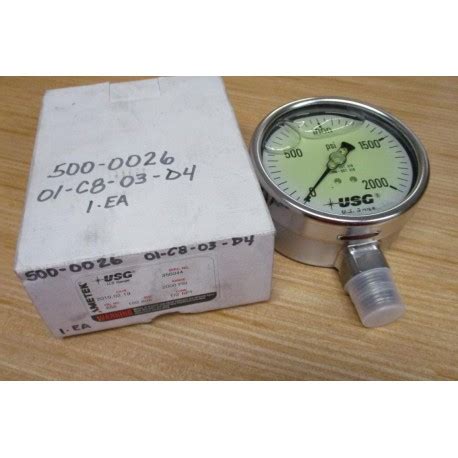 Ametek Usg Pressure Gauge Mara Industrial