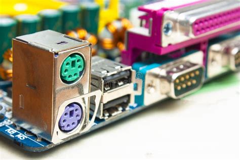 radio components stock image image  macro retro