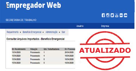 Disponibilizada A Nova Vers O Do Empregador Web Confira As Mudan As