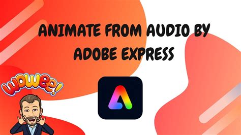 Animate From Audio By Adobe Youtube