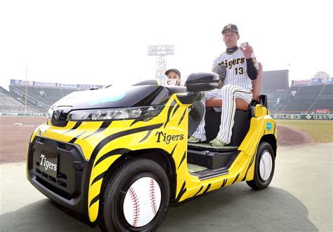 【阪神】甲子園に新リリーフカー！「金」の東京五輪野球と同じトヨタ製の縁起物 岩崎優「思い出しました」 スポーツ報知