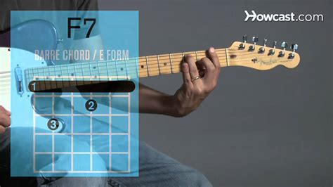 How To Play An F Barre Chord Guitar Lessons Youtube