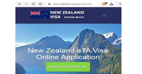 New Zealand Official Government Immigration Visa Application Online