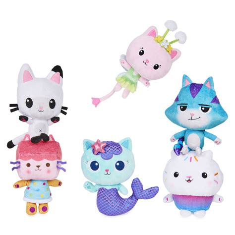 Gabbys Dollhouse Purr Ific Plush Assorted In Cute Stuffed