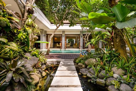 The Residence, Seminyak - Villa Siam - Entrance walkway ~ Bali Villas - Bali Villas - Villa Bali ...