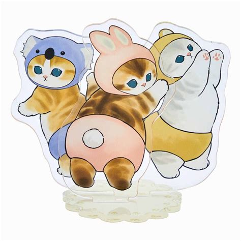 mofusand mofumofu store large layer acrylic stand mofusand