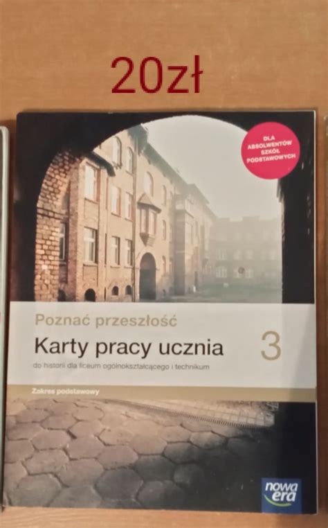 Poznać przeszłość karty pracy ucznia 3 Siedlce OLX pl