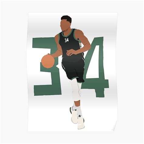 Giannis Antetokounmpo Posters | Redbubble