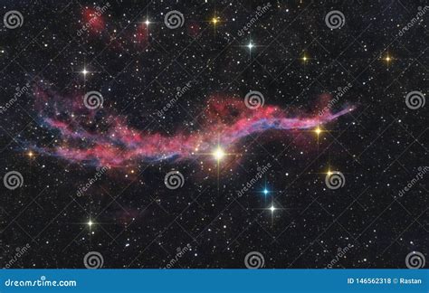 Witch`s broom nebula stock photo. Image of astrophotography - 146562318