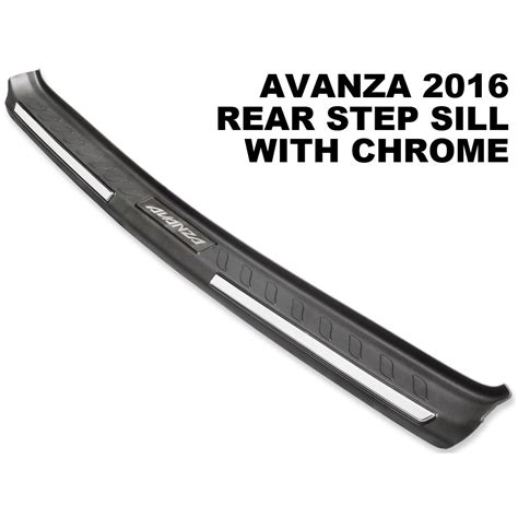 Avanza Rear Step Sill Rear Bumper Protector Stepsill