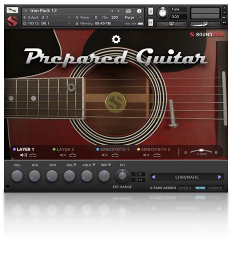 Soundiron Releases Iron Pack 12 Prepared Guitar V20 For Kontakt And Sfz