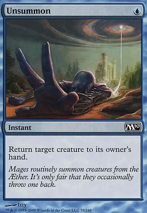 Unsummon 2010 Core Set Modern Card Kingdom