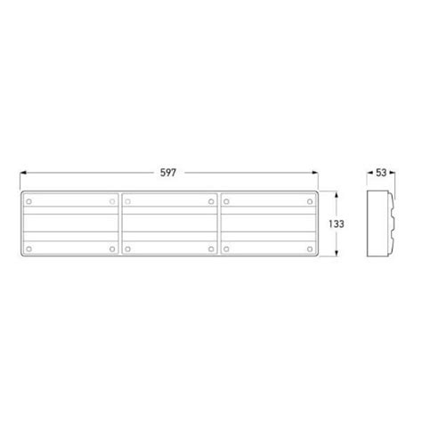 Hella Designline Led Triple Module Stop Rear Position Rear Direction