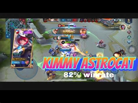 KIMMY ASTROCAT MANIAC By Pidz Mobile Legends YouTube