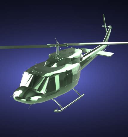 STL file Bell UH-1N Iroquois 🔔 ・Model to download and 3D print・Cults