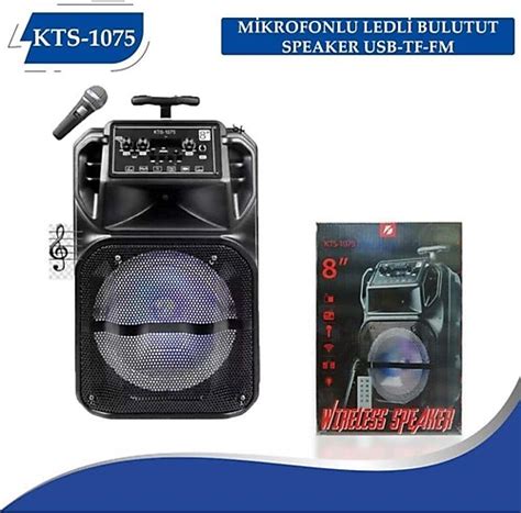 KTS Bluetooth Hoparlör 1075 Ses Bombası bluetooth Hoparlör Fiyatları ...