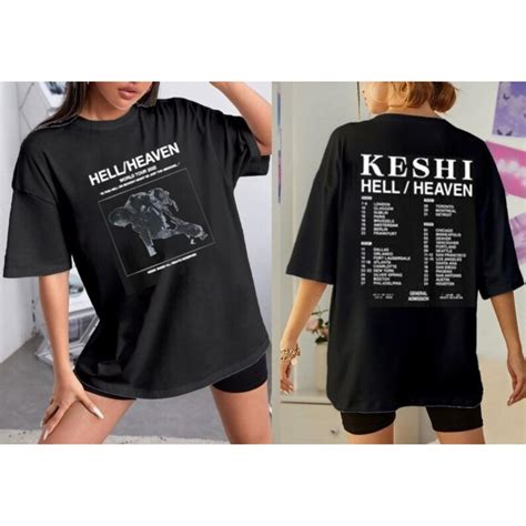 Keshi World Tour 2023 Shirt Hell Heaven Music Tee Shirt