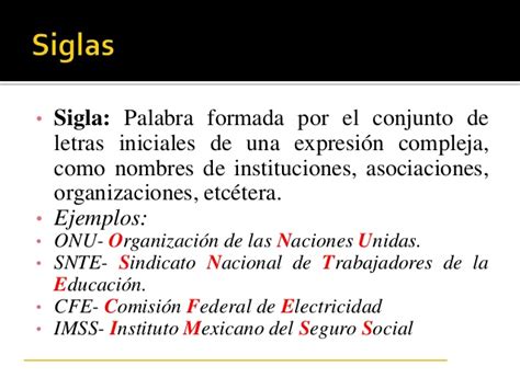 Diferencia Entre Abreviatura Sigla Y Acronimo Diferenciando