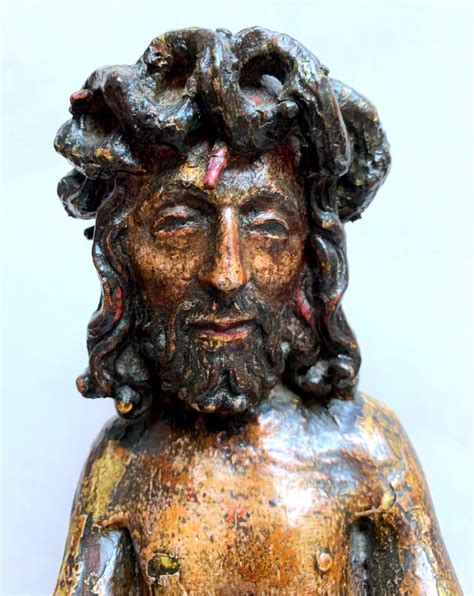 Proantic Sculpture Christ Aux Liens Circa