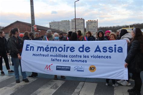 Montreuil La Marche Blanche En Hommage Assia De La Douleur Mais