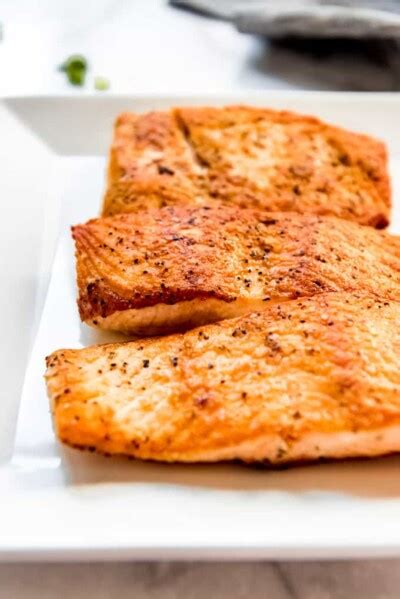 Minute Pan Seared Salmon Ready In Minutes House Of Nash Eats