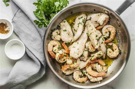 Garlic Chicken And Shrimp Recipe