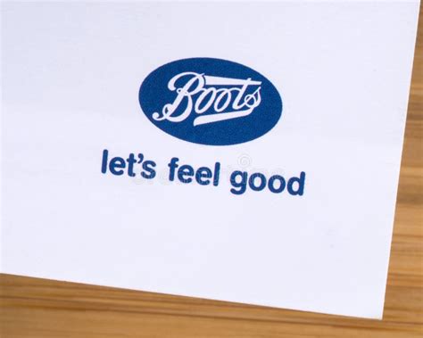 Boots logo, London, UK editorial photography. Image of drug - 168242482