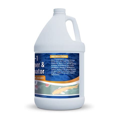 Koi Pond Cleaning Water Conditioner Dechlorinator