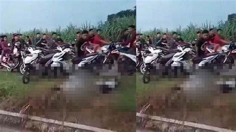 Detik Detik Kecelakaan Balap Liar Berujung Maut 2 Penonton Meninggal