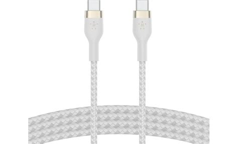 Belkin Boostcharge Pro Flex Usb C Cable 2 Meter 66 Ft High Speed