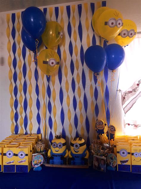 Fiesta De Cumplea Os Minions Ideas S Per Divertidas